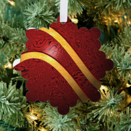 紙オーナメントスタイル：スノーフレーク、紙：スーパーファイン オーナメントカード