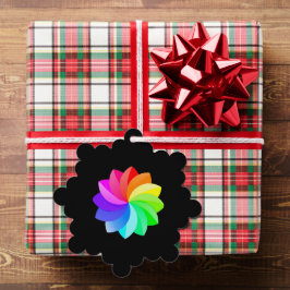 紙オーナメントスタイル：スノーフレーク、紙：スーパーファイン オーナメントカード