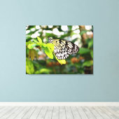 紙カイトチョウ キャンバスプリント (インサイチュ (ウッドフロア))