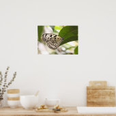 紙カイトバタフライポスター ポスター (キッチン)