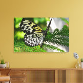 紙カイトバタフライ キャンバスプリント (インサイチュ (リビング))