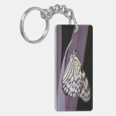 紙カイトバタフライ（紫） キーホルダー (正面左)