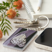 紙カイトバタフライ（紫） キーホルダー (正面右)