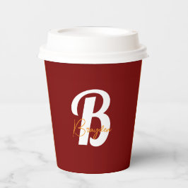 紙カスタマイズカップお名前 紙コップ