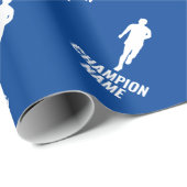 紙カスタムのチャンピオンランニング用包装 ラッピングペーパー (ロールコーナー)