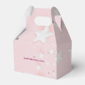 紙カスタムの誕生日用お気に入りボックス フェイバーボックス (正面サイド)