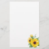 紙カスタムひまわり文具 便箋 (裏面)