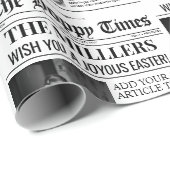 紙カスタムイースターギフトラップ ラッピングペーパー (ロールコーナー)