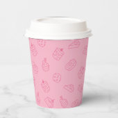 紙カスタムコーヒーカップ 紙コップ (左)