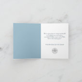 紙カットのクリスマスコンポジションのグリーティ企業のング カード (内部)