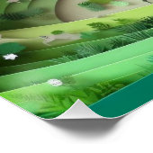 紙カットフォレスト ポスター (コーナー)