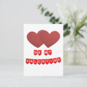 紙カットヴァレンティネスハートスケッチ ポストカード (スタンド正面)