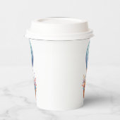 紙カップお洒落秋ベビーシャワーカップ 紙コップ (左)