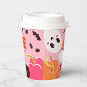 紙カップとキツネのハロウィーン 紙コップ (右)