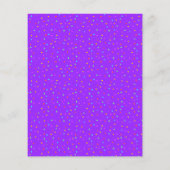 紙カップケーキキッズ誕生日パーティーの招待状 チラシ (裏面)