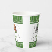 紙カップサッカー誕生日デコール一年下 紙コップ (右)