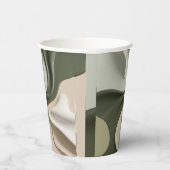 紙カップスタイリッシュ抽象芸術 紙コップ (右)