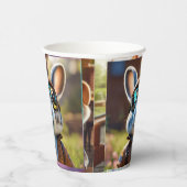 紙カップビューティフルプリント 紙コップ (右)