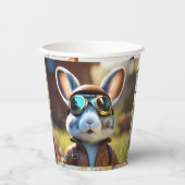 紙カップビューティフルプリント 紙コップ (正面)