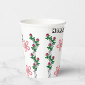 紙カップフローラハッピーニューイヤー2025 紙コップ (右)