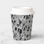 紙カップブラックドット 紙コップ (右)