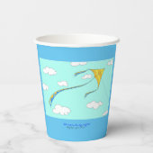 紙カップポリエチレングリコール(PEG) – カスタマイズ可能 紙コップ (裏面)