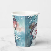 紙カップメリークリスマス 紙コップ (左)