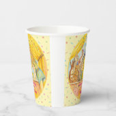 紙カップ女の子の誕生日パーティー 紙コップ (左)