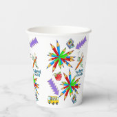 紙カップ新学期クール 紙コップ (裏面)