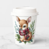 紙カップ素朴秋ベビーシャワーカップ 紙コップ (裏面)