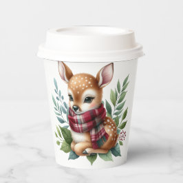 紙カップ素朴秋ベビーシャワーカップ 紙コップ