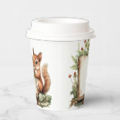 紙カップ素朴秋ベビーシャワーカップ 紙コップ (右)