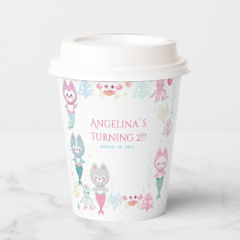 紙カップ航海のテーマの誕生日。 紙コップ