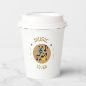 紙カップ音楽愛好家 紙コップ (正面)