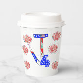 紙カップ4日（7月） 紙コップ (正面)