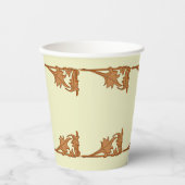 紙カップ – アイアンブラケッ葉ト 紙コップ (正面)