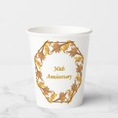 紙カップ – ゴールデンアニバーサリーサークルズ 紙コップ (裏面)