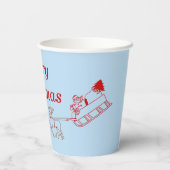 紙カップ – サンタ&スリー 紙コップ (裏面)