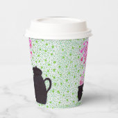 紙カップ – ティータイムハート 紙コップ (左)