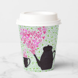 紙カップ – ティータイムハート 紙コップ