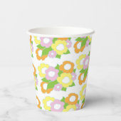 紙カップ「パスソーバーパステルスター」 8オンス。 紙コップ (裏面)