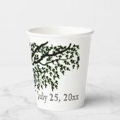 紙カップ – ファミリーツリー懇親会 紙コップ (裏面)