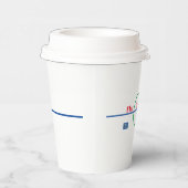 紙カップ(フラットアース) RFPMDesigns ©️ 2024 紙コップ (右)