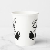 紙カップ（ブラックカップ） 紙コップ (右)