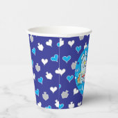 紙カップ「ペット/ハートとドレイデス」 8 oz. 紙コップ (右)