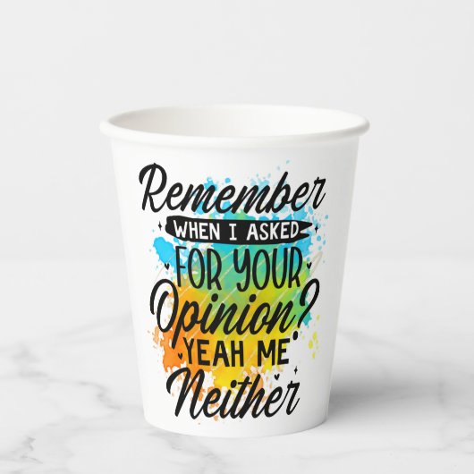 紙カップ 紙コップ (正面)