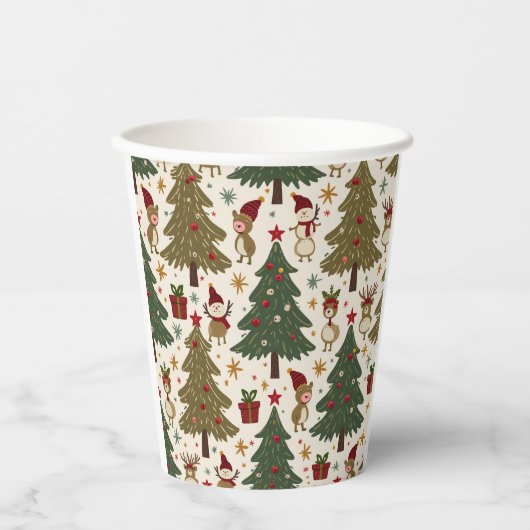 紙カップ 紙コップ (正面)