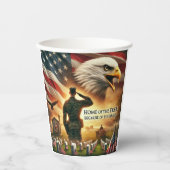 紙カップ 紙コップ (正面)