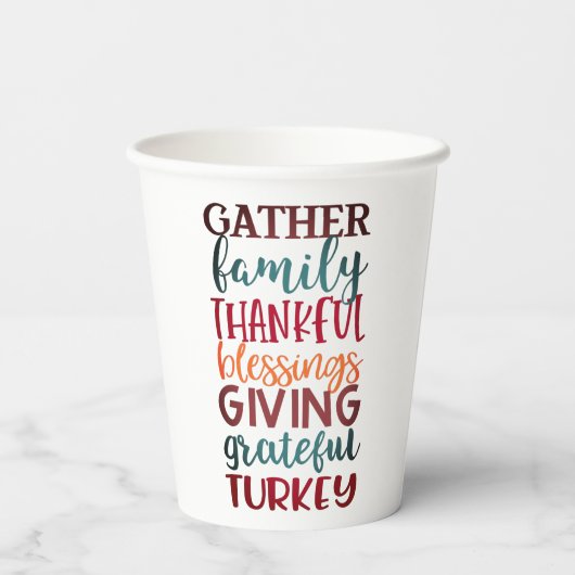 紙カップ 紙コップ (裏面)