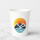 紙カップ 紙コップ (正面)